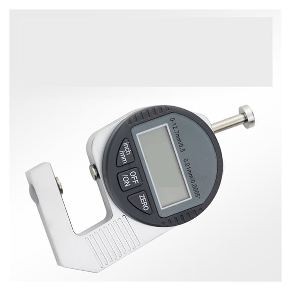 Digital Thickness Gauge 0.001mm, Thickness Meter Precise Electronic Micrometer with LCD Display