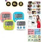 Digital Timer 4 Pack Multi-Function Kitchen Study Workout Outdoor Learning
