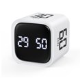 thumbnail image 1 of Digital Timer, AMIR Gravity Sensor Flip Timer Rechargable Volume Adjustable Rotation 100 Minutes Countdown Timer for Kicthen Cooking Kids Study Fitness Yoga White, 1 of 9