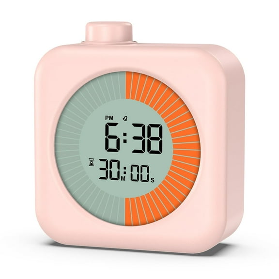 Digital Timer, AMIR Visual Timer 60 Minute Countdown Time Management Tool with Alarm Clock Timer for Kitchen Study Work Fitness Kids School