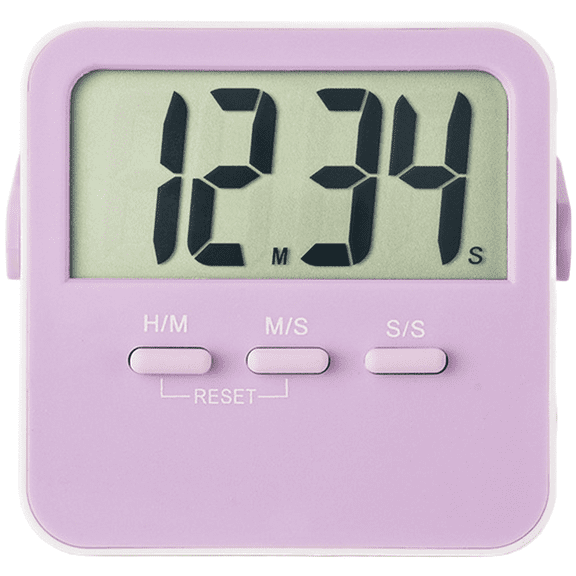 Digital Timer Countdown Stopwatch with LCD Display for Cooking Study Fitness