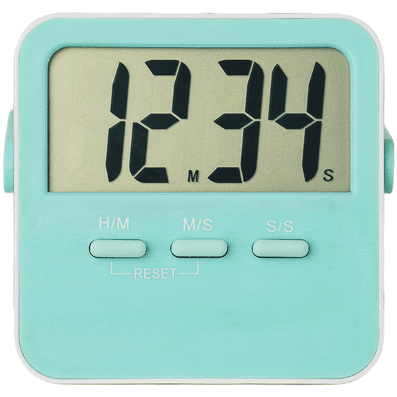 Digital Timer Countdown Stopwatch with LCD Display for Cooking Study Fitness