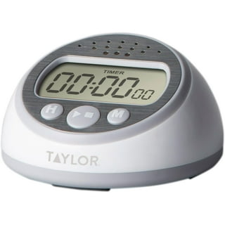 Taylor RA14276 Mechanical Stainless Steel Timer for School, Learning,  Projects, and Kitchen Tasks, One Size, Multicolor