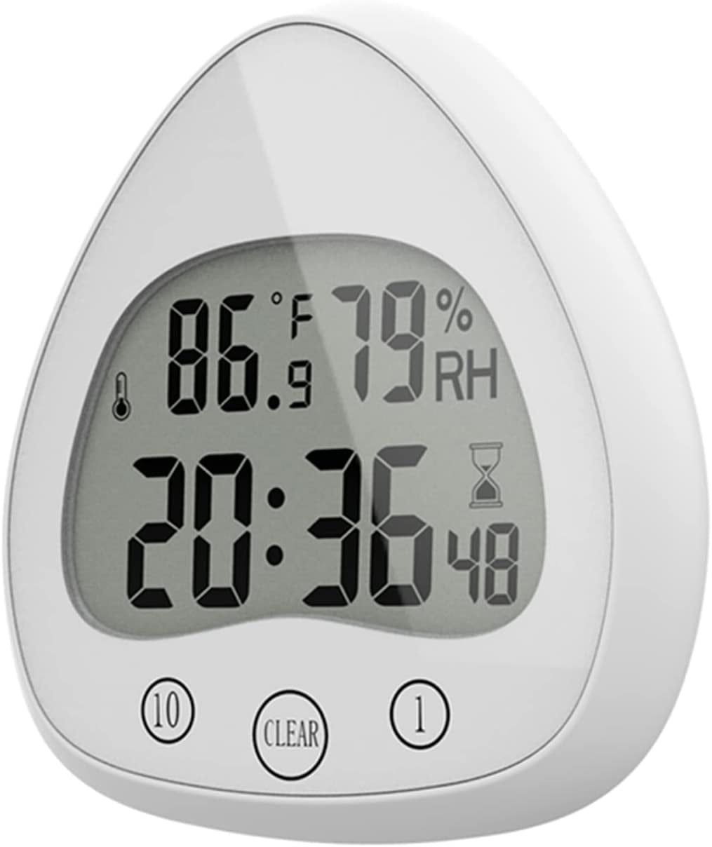Digital Timer for Kitchen with Loud Alarm, Shower Timer Shower Clock