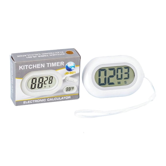 Digital Kitchen Timer Back,Minutes Second Count Up Countdown for Cooking Baking Sports Games