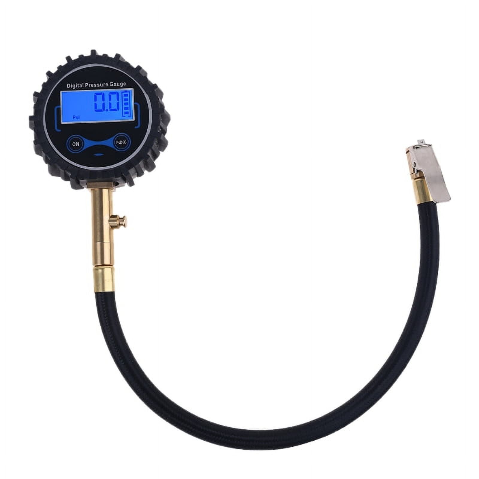 Digital LCD Tire Pressure Gauge & Car Inflator 200 PSI, High Accuracy ...
