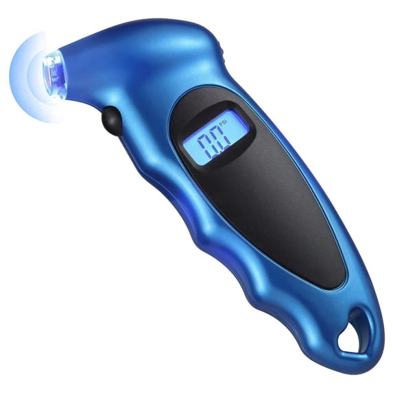 Digital Tire Pressure Gauge, Stocking Stuffers for Car Truck Bicycle Backlit LCD Non-Slip Grip Car Accessories