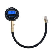 Digital Tire Pressure Gauge With Quick Clip Air Chuck Deflation For Car Truck Vehicle 200 PSI/BAR/KPA/ KGF/CM2 ,Corrosion Resistance