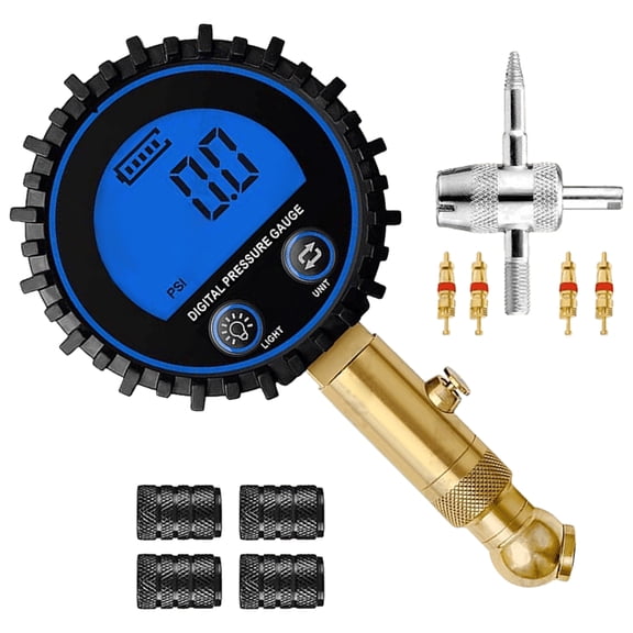 Digital Tire Pressure Reader Gauge Checkers for Quick and Simple Vehicle Pressure Checks Ensuring Safe Driving Condition