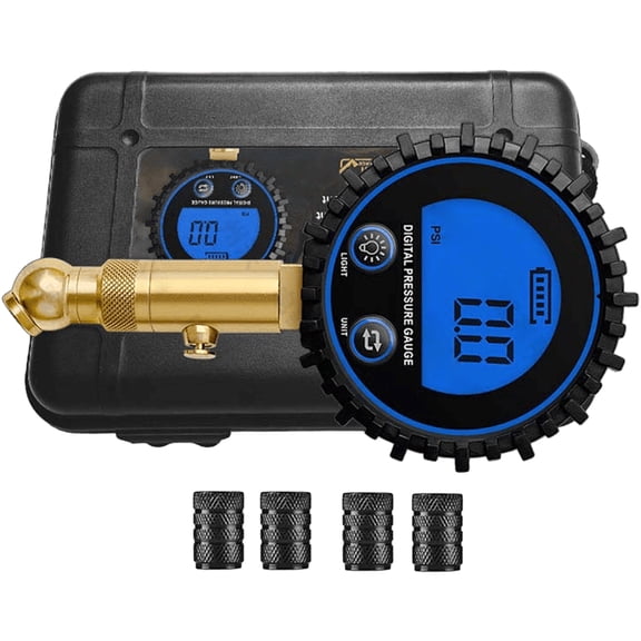 Digital Tire Pressure Reader Gauge Checkers for Quick and Simple Vehicle Pressure Checks Ensuring Safe Driving Condition