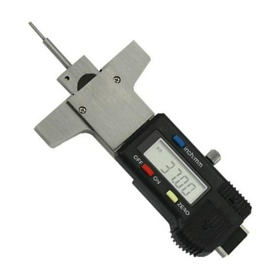Digital Tire Thread Depth Gage 0-30mm/0.01 Inch/MM Digimatic Calipers Measuring Tools ,Easy to Operate