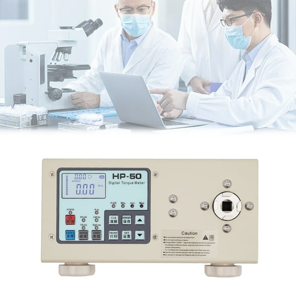 Digital Torque Meter, HP-50 Portable Digital Torque Wrench Tester