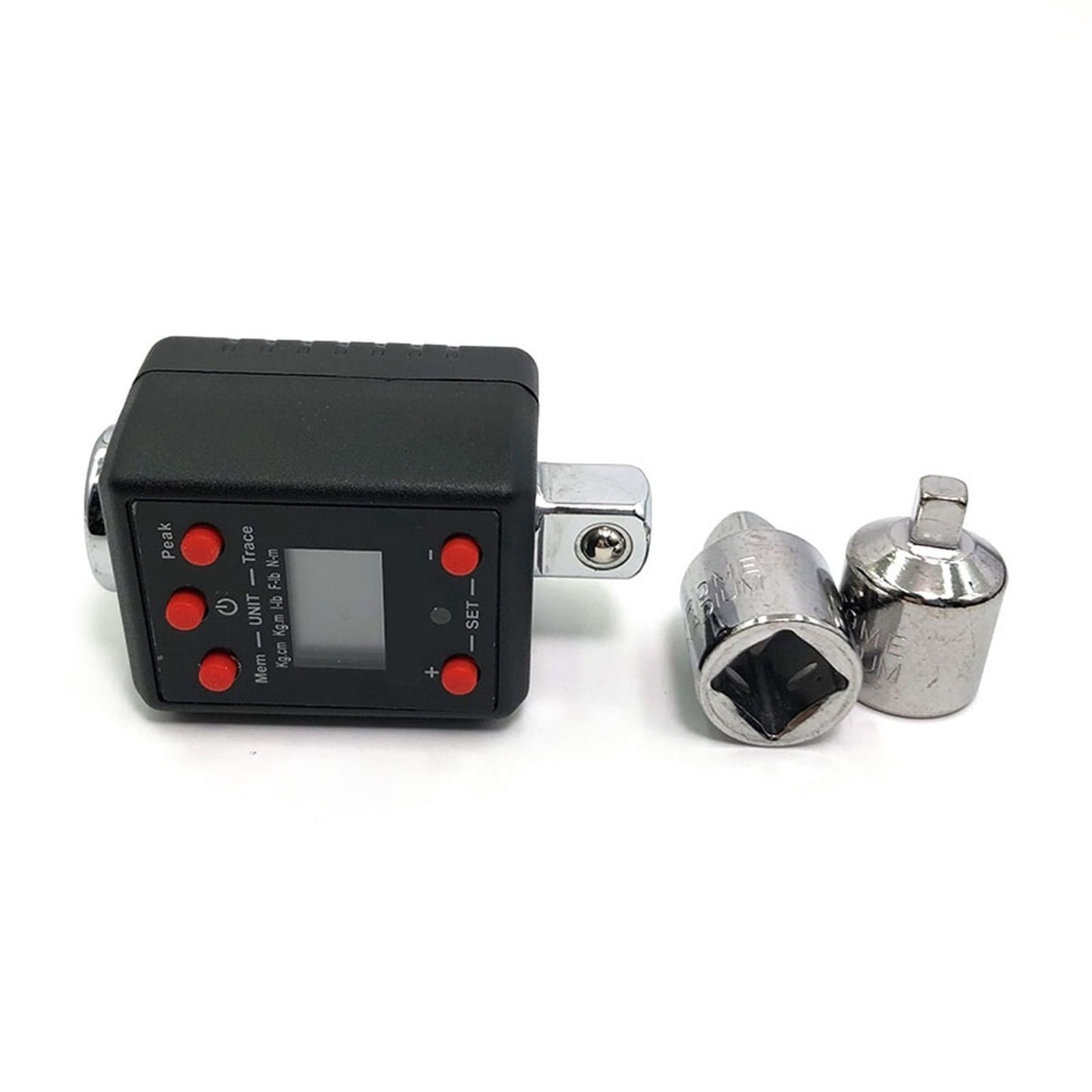 Digital Torque Wrench 1/2" Adjustable Measurement Adapter With Buzzer And LED Flash Notification Car Repair Tool ,Precision & Robust
