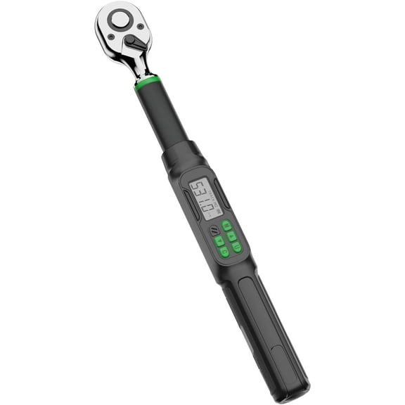 Digital Torque Wrench 3/8 Drive, 2.2-44.3 ft-lbs,Inch Pounds Wrench, Torque Wrenches, Snap Wench for Bicycle & Maintenance