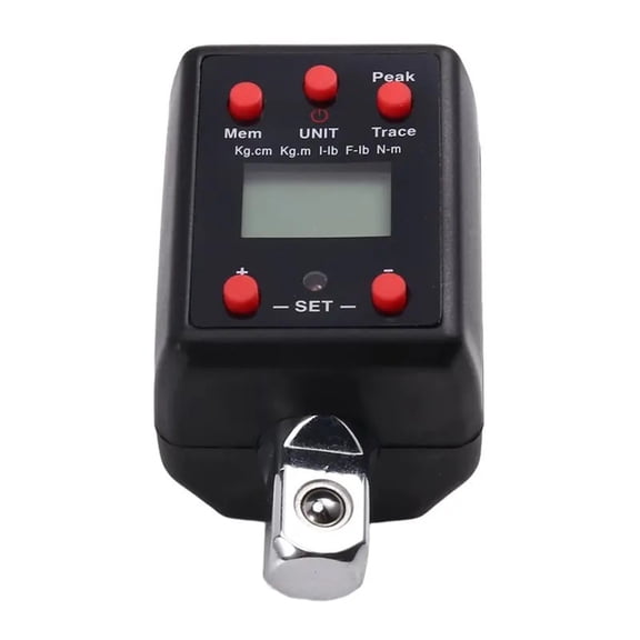 Digital Torque Wrench Adapter-1/4, 3/8, 1/2, 3/4 Inch Drive, 2- 200 Nm, With Trace Modes In Ft-Lb& Nm Units
