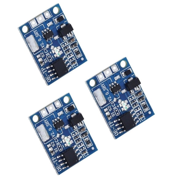 Digital Touch Dimmer Capacitive Touch Switching 10A Capacity Adjustable Brightness Compactly Design 5-20V Compatibility