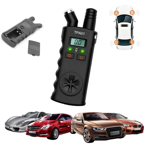 Digital Tpms Reset Gauge Tool, 2026 New Digital Tpms Reset Tool, 150 Psi, 433 Mhz, Auto Valve Activation for Compatible Vehicles Quick & Easy Reset in Minutes (2PCS)