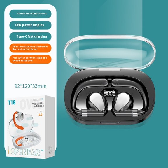 Digital Transparent Bass Bluetooth Headset