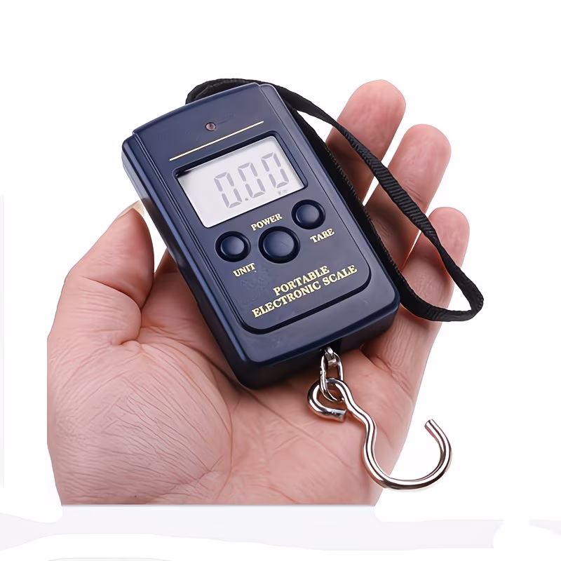 Digital Travel Scale, High Precision Portable Luggage Weight Scale, Suitable for Fishing, Household & Commercial Weighing, 1 pc