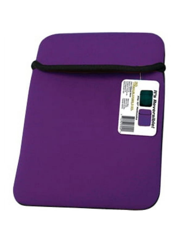 Digital Treasures 7104 Carrying Case (Sleeve) for 9" to 10" Netbook, Black, Purple