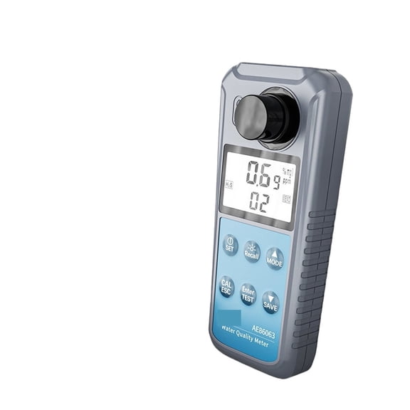 Digital Turbidity Meter Multifunctional Water Quality Detector Ammonia Nitron/Residual Chlorine/Nitrite/Hydron Sulfide Test - PH860 (AE86063)_1