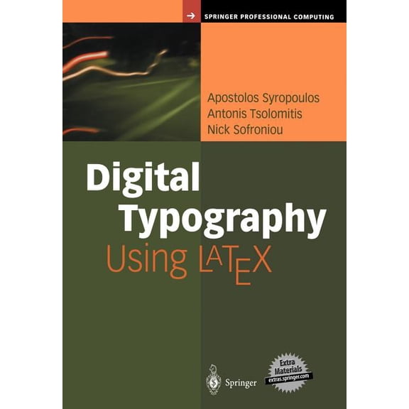 Digital Typography Using Latex, (Paperback)
