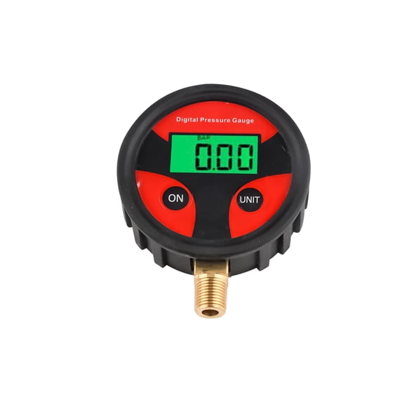 Digital Tyre Tire Air Pressure Gauge LCD Manometer Pressure Gauge with LED Light for Car Motorcycle