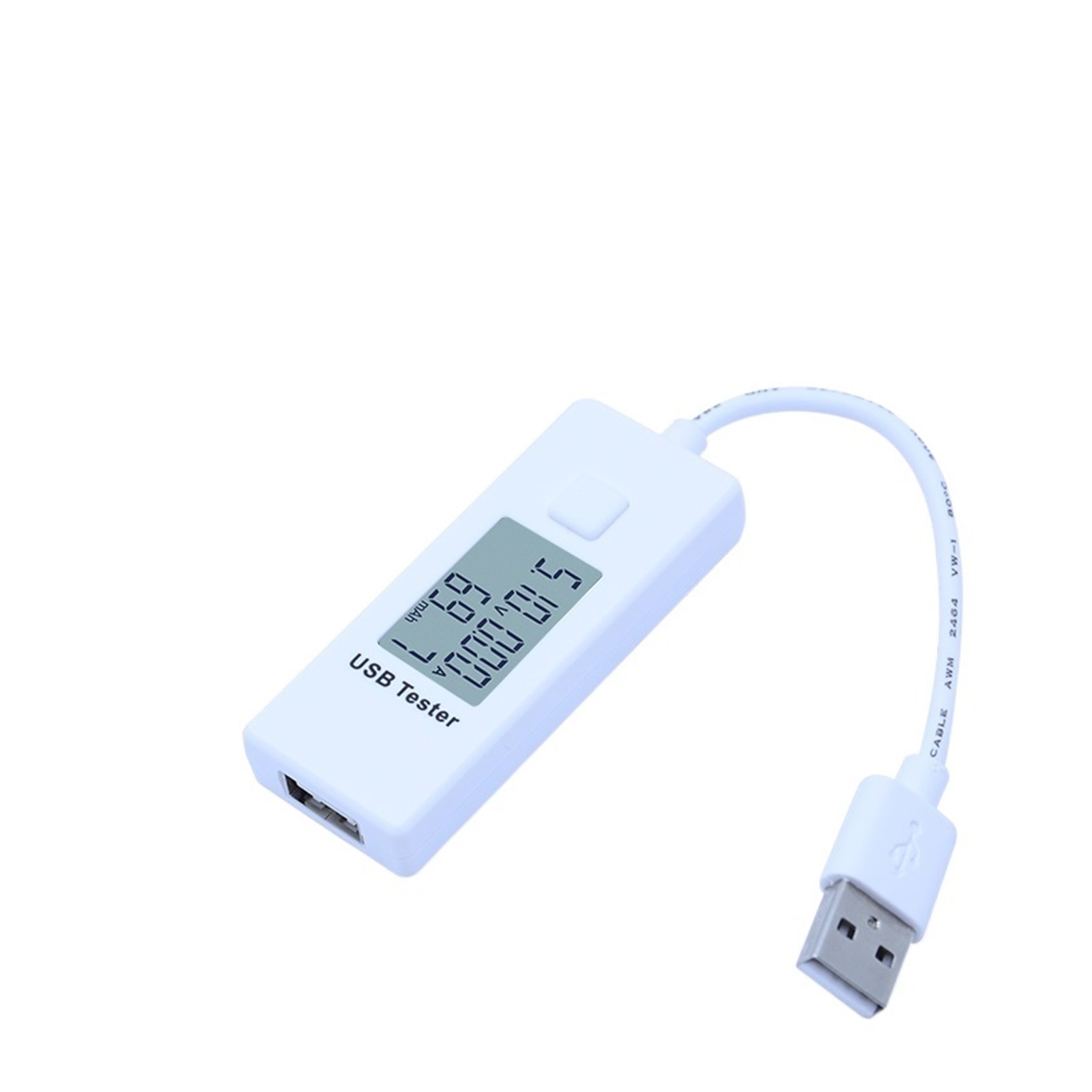 Digital USB Capacity Tester Voltage Current Capacity Energy Test Type-C ...