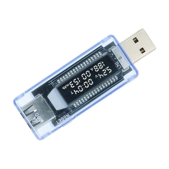 Digital USB Volt Current Tester Professional Portable Battery Capacity Detector Multimeter Wattmeter ,High&Low Sensitivity