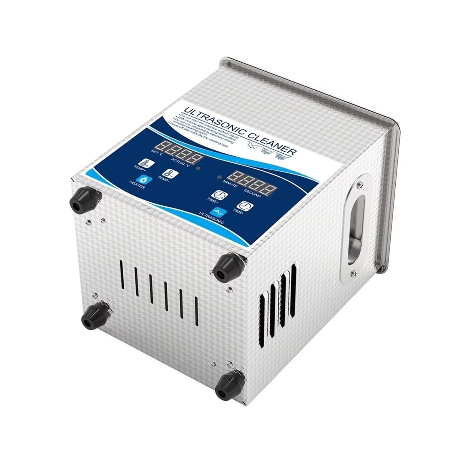 Digital Ultrasonic Cleaner 2L Heating Timer 40KHz Ultrasonic Bath Glasses Cleaning Appliances