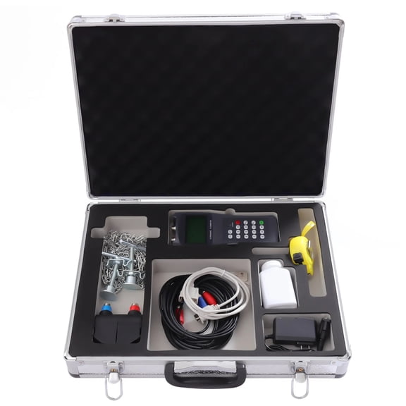 Digital Ultrasonic Liquid Flowmeter Handheld Flow Meter TDS-100H DN50-700 M2, for Measurement Seawater Industrial Sewage ,Good Performance