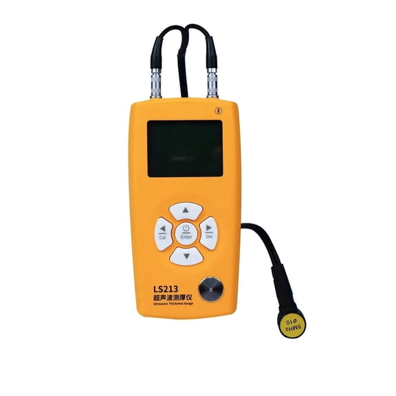 Digital Ultrasonic Metal Thickness Gauge Meter, Through Coating Portable Tester ,East to Read