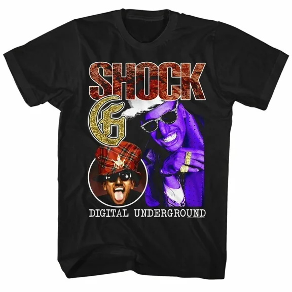 Digital Underground Humpty Hump Shock G Black Men S-4XL T-Shirt BL138