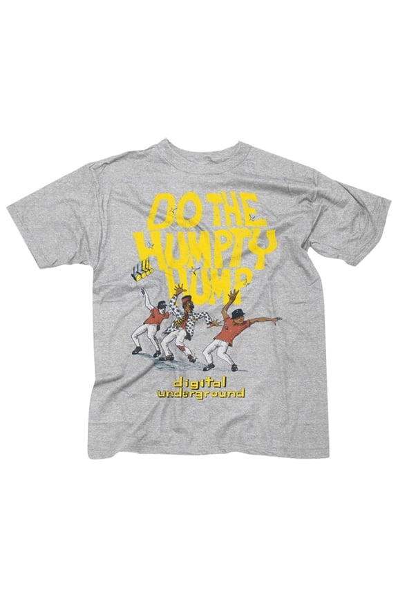 Digital Underground Men's Humpty Hump T-Shirt Heather Gray Small | Licensed Control Industry Merchandise