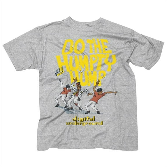 Digital Underground Men's Humpty Hump T-Shirt Heather Gray | Licensed Control Industry Merchandise