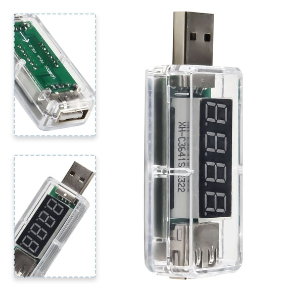 Digital Usb Mobile Power Charging Current Voltage Tester Meter Voltmeter Ammeter