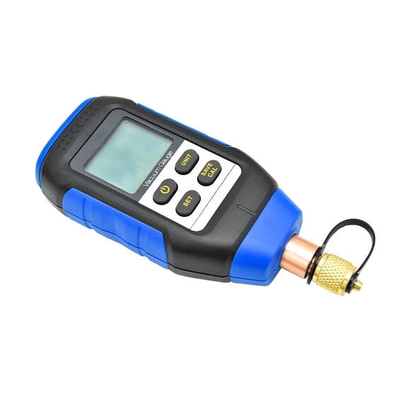 Digital Vacuum Gauge Portable High Precision Digital Display Combined Pressure and Vacuum Electronic Vacuum Absolute Gauge ,Easy to Use