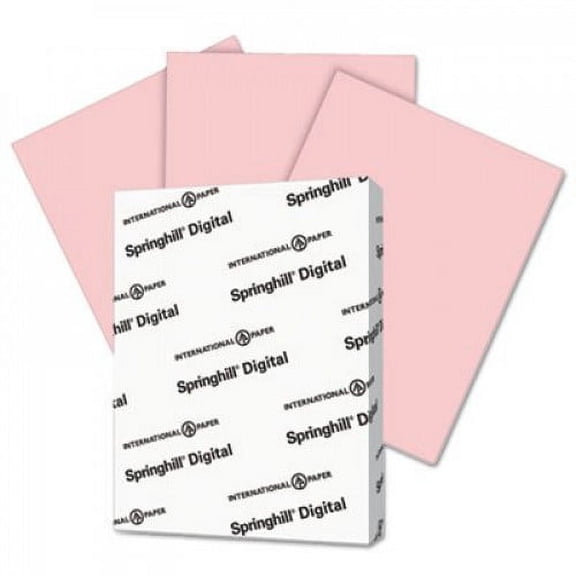Digital Vellum Bristol Color Cover, 67 lb, 8 1/2 x 11, Pink, 250 Sheets/Pack, Sold as 250 Sheet
