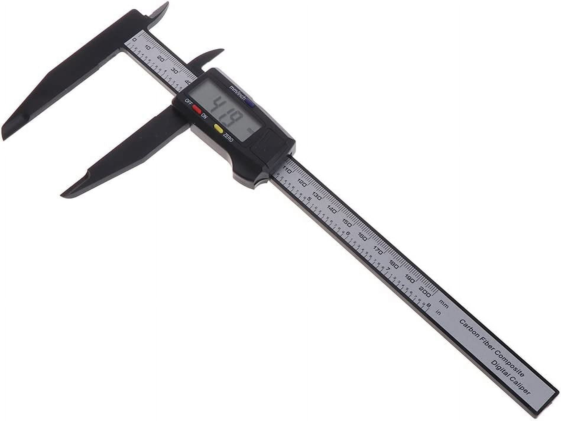 Digital Vernier Caliper, Electronic Carbon Fiber Gauge Micrometer(200MM