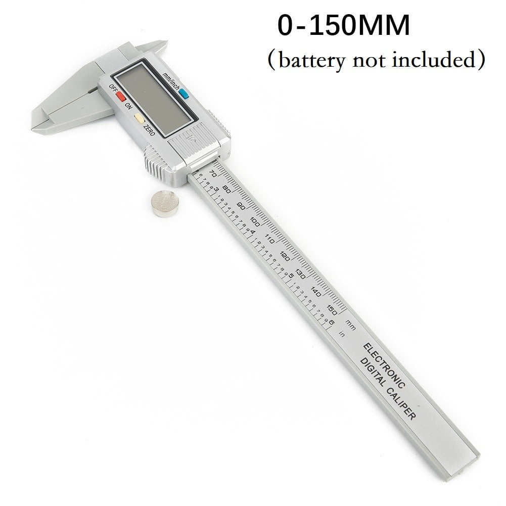 Digital Vernier Calipers 150Mm Lcd Electronic Carbon Fiber Meter