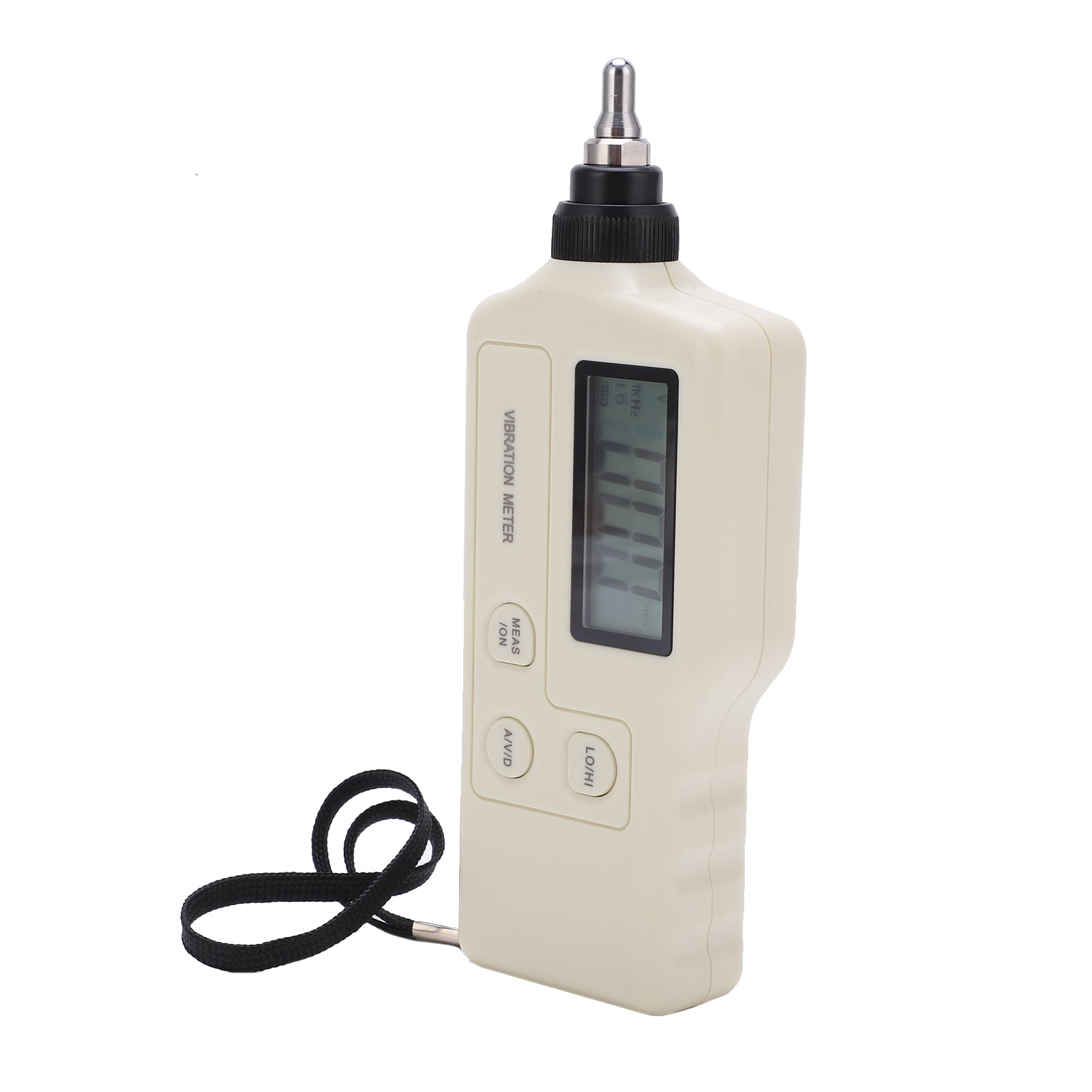 Digital Vibration Gauge, Using Piezoelectric Ceramics LCD