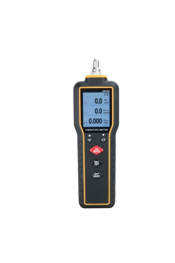 Digital Vibration Meter Vibrometer Tester Gauge Analyzer Measure Precision Sensitivity Accelerometers SW-65A