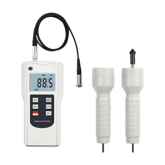 Digital Vibrometer Vibration Meter Tester Vibration Acceleration Velocity Displacement Tester With 10Hz~10kHz Frequency Range ,Easy to Operate