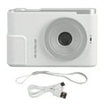thumbnail image 1 of Digital Video Camera, Portable Compact Camera Auto White Balance Rechargeable 4K 48MP 2.4 Inch Screen 16x Digital Zoom  For Vlog For Kids, 1 of 6