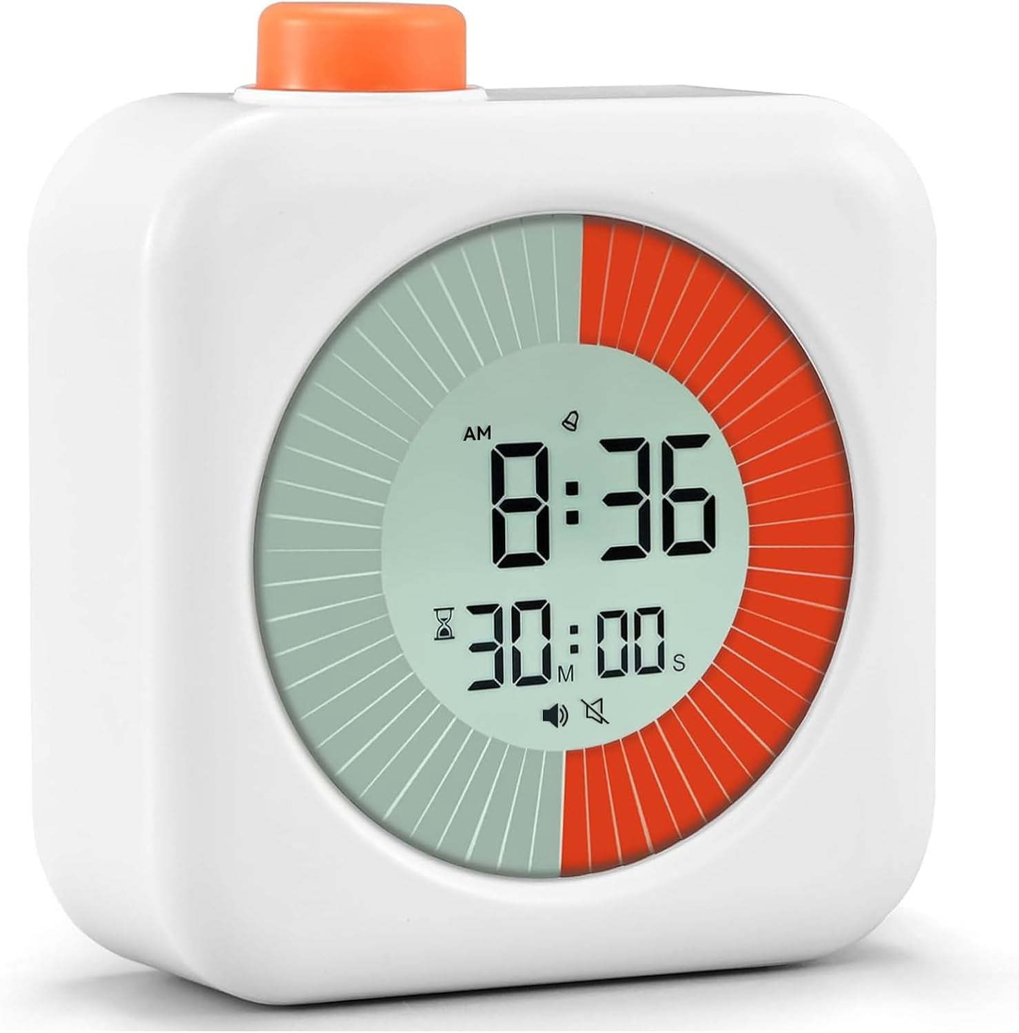 Digital Visual Timer 60-Minute Countdown (3-in-1) for Kids & Adults ...
