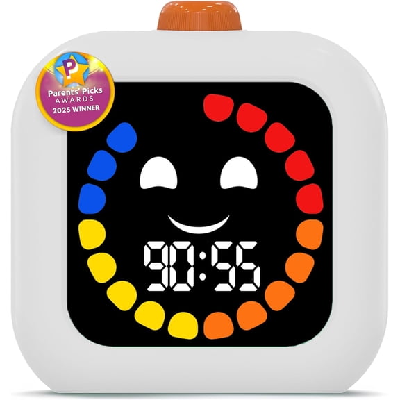 Digital Visual Timer for Kids - Rechargeable, Silent Count Up/Down for Calmer Routines - 99 Min Countdown Kids Timer for Classroom, Home & Therapy - Builds Focus & Independence