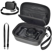 Digital Vlogging Camera Case for Canon Power Shot G7X Mark III/II, SX740, Point and Shoot Camera Bag With Padded Divider Holds SD Cards (Box Only)