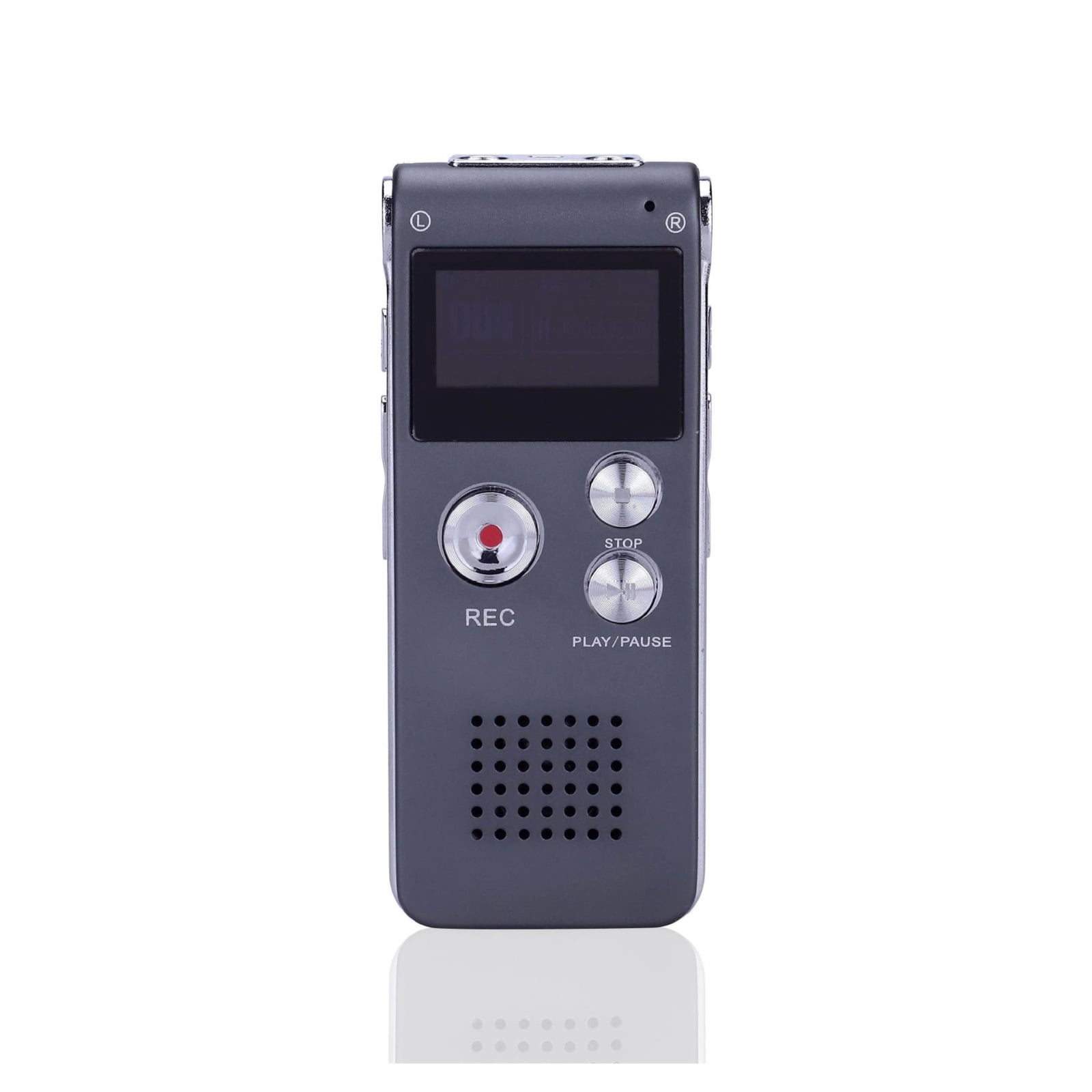 Digital Voice Activated Recorder with Playback Player Sound Recorder Professional Mini Flash ,Excellent Sound Quality