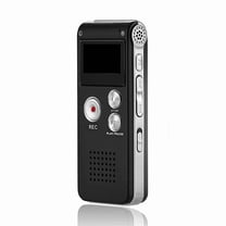 Digital Voice Recorder 8GB Voice Recorder with Playback for Lectures - USB Rechargeable Dictaphone Upgraded Small Tape Recorder Device