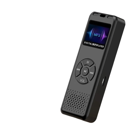 Digital Voice Recorder LED Color Screen Repeat Portable Recorder MP3 for Interview Business
